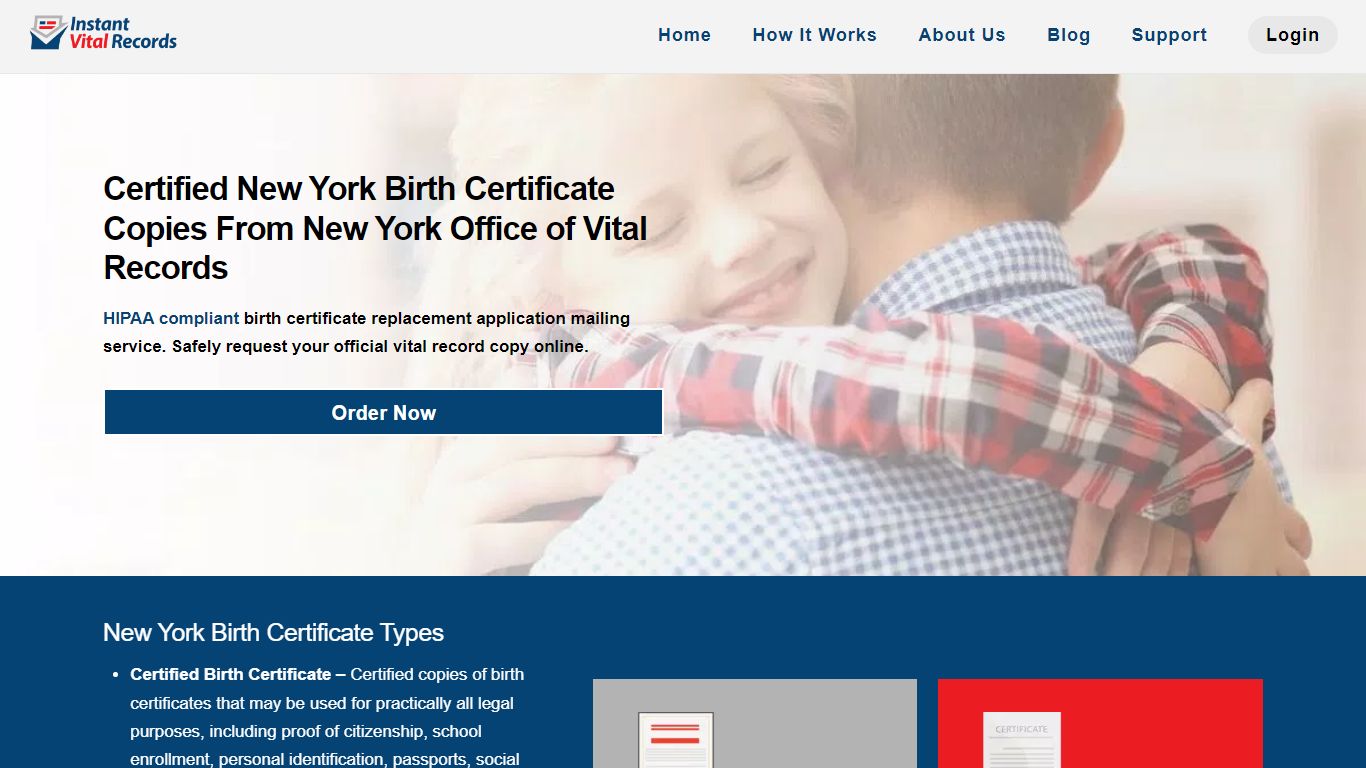New York Birth Certificate Replacement - InstantVitalRecords